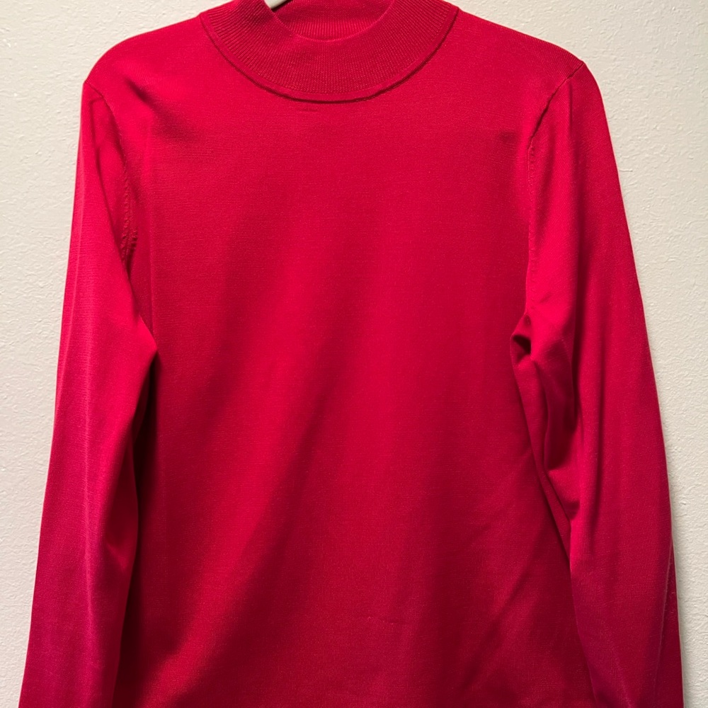 REDUCED SHIPPING! PENDLETON Hand-Washable Luxe Silk/Nylon Mock Turtle